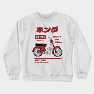 Honda C70 Crewneck Sweatshirt